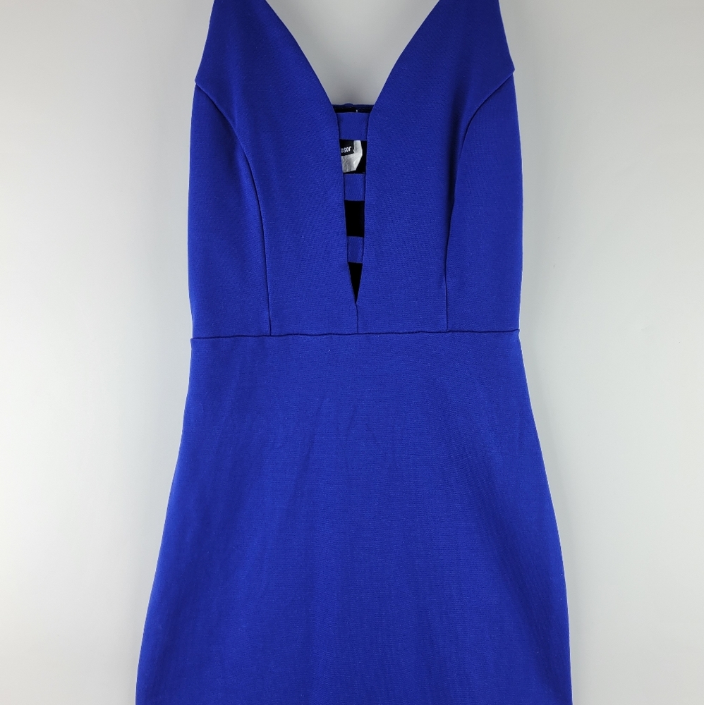 Beautiful cobalt blue Windsor dress
